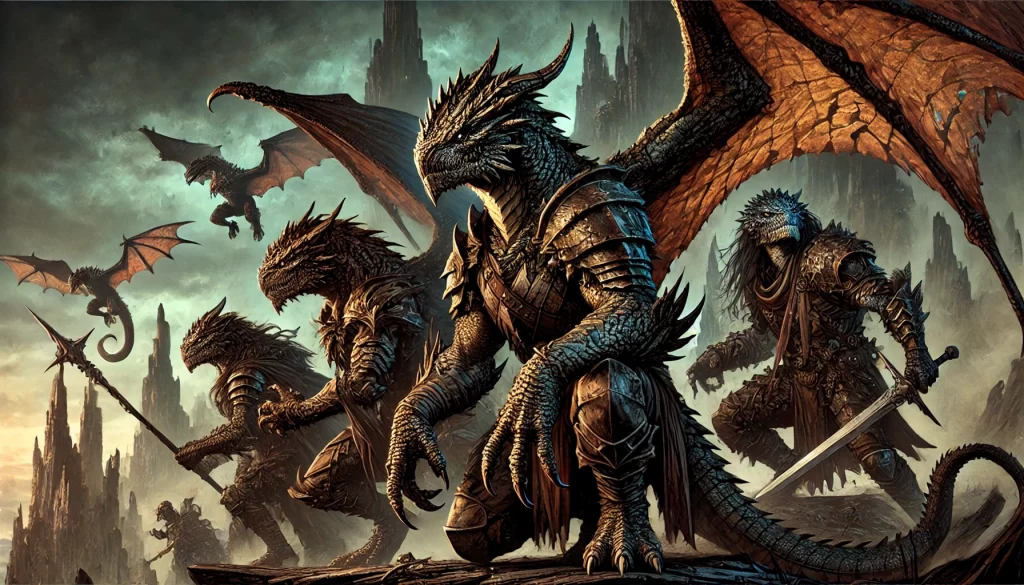 Draconians from the Dragonlance Series