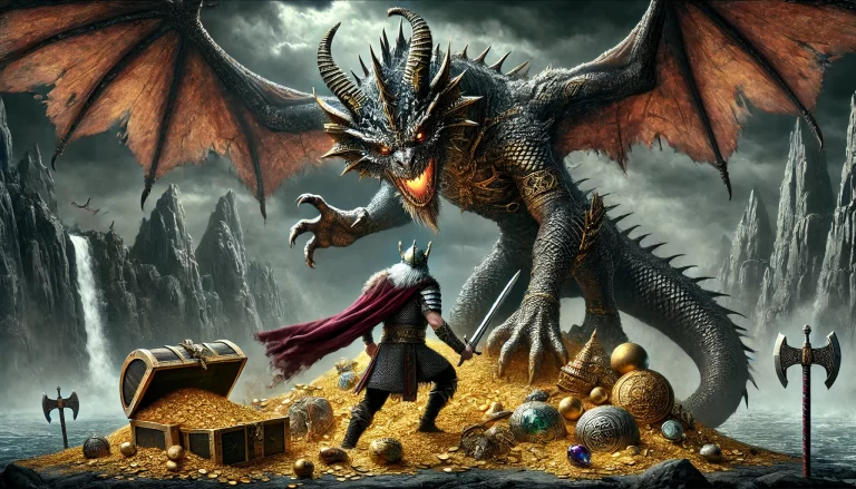 Fafnir: The Greed-Driven Dragon of Norse Mythology