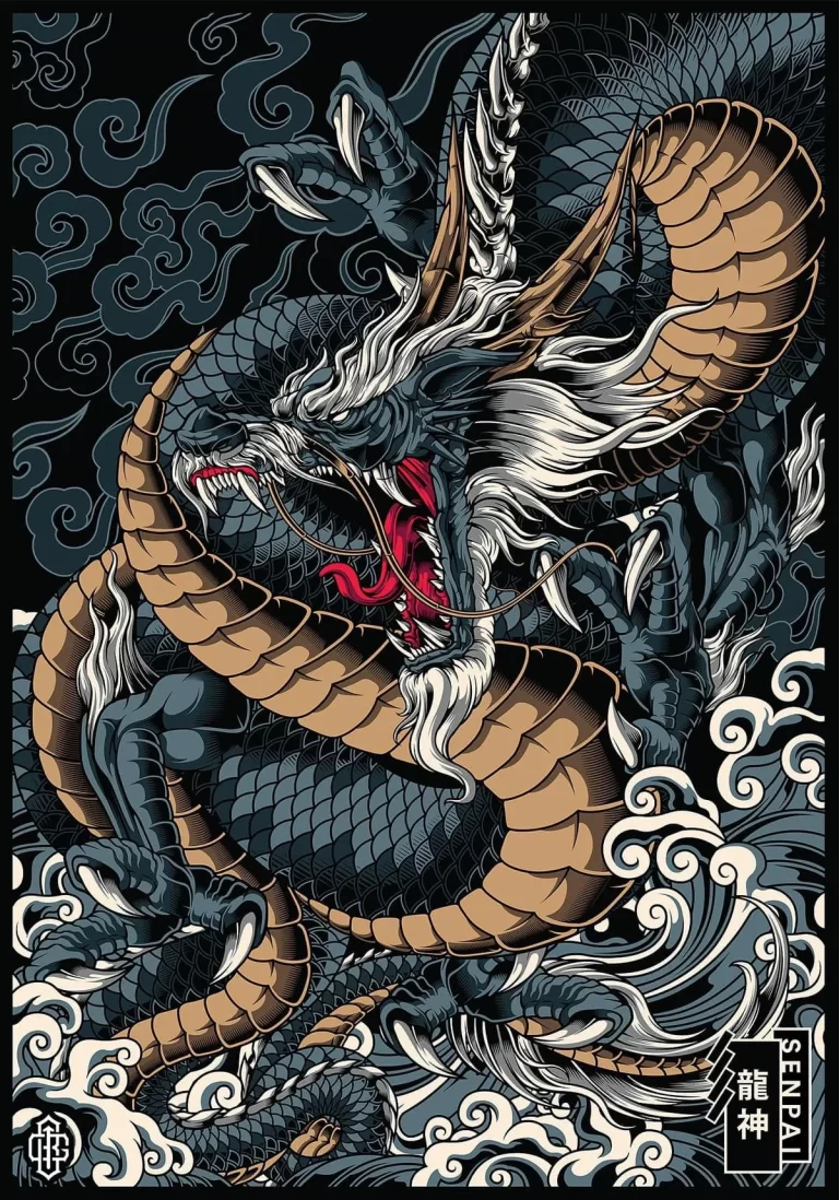 Ryujin: The Dragon King of Japanese Mythology